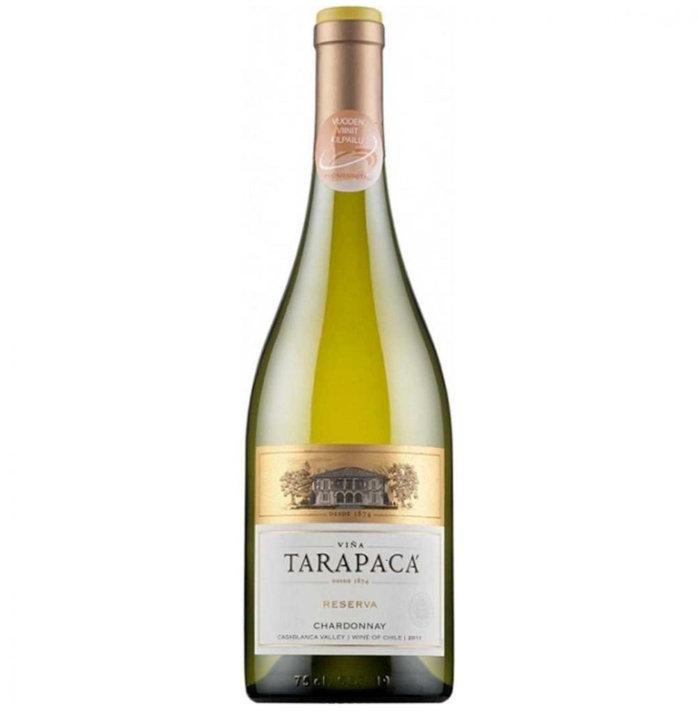 Вино Tarapaca Chardonnay Reserva, белое, сухое, 12,5%, 0,75 л (21433) - фото 1