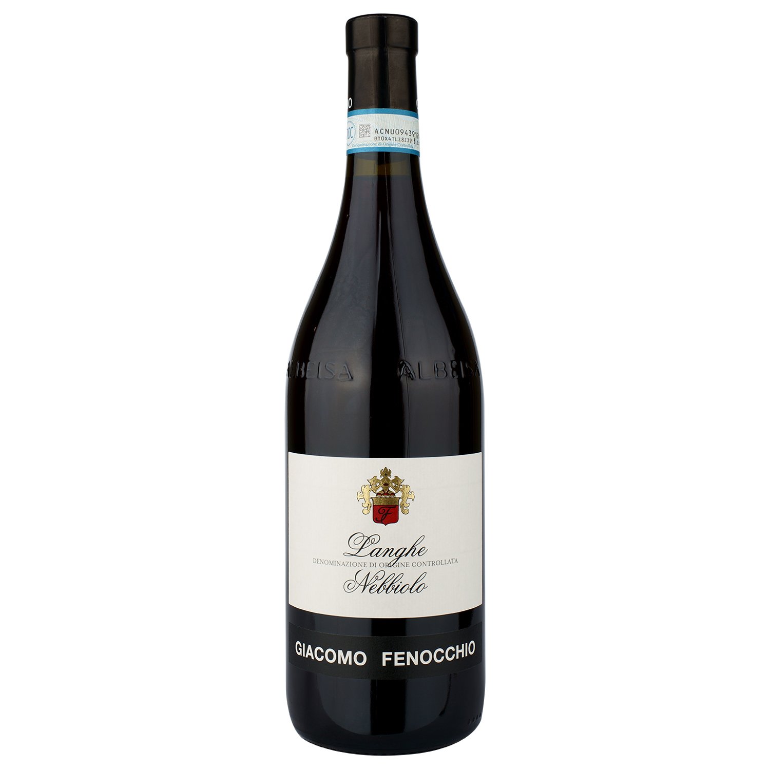 Вино Giacomo Fenocchio Langhe Nebbiolo 2021, червоне, сухе, 0,75 л (W8555) - фото 1