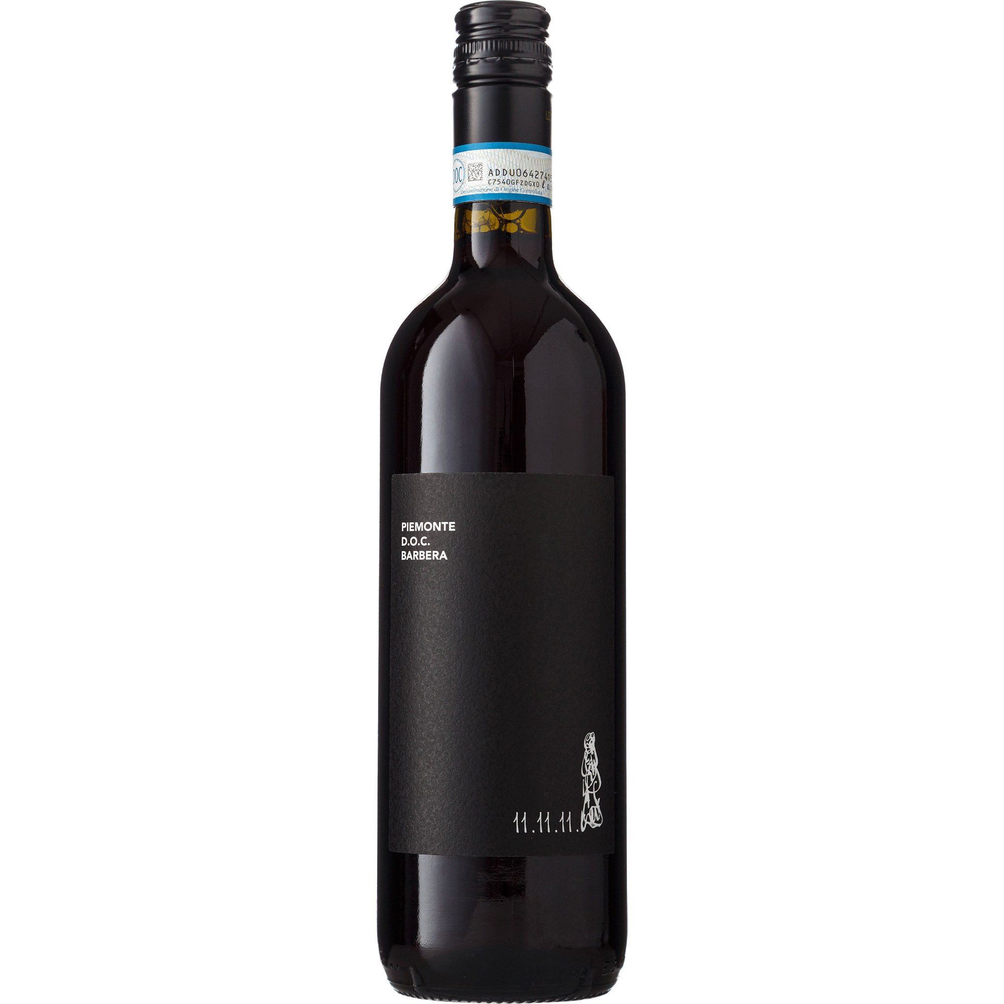 Вино 11.11.11 Barbera Piemonte DOC красное сухое 0.75 л - фото 1