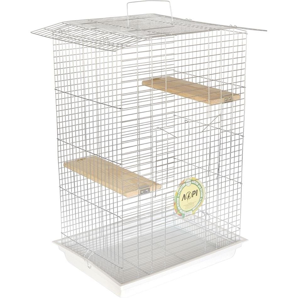Клетка для грызунов Лорі Шиншилла-люкс, цинк, 56.5х40х85 см, в ассортименте - фото 1