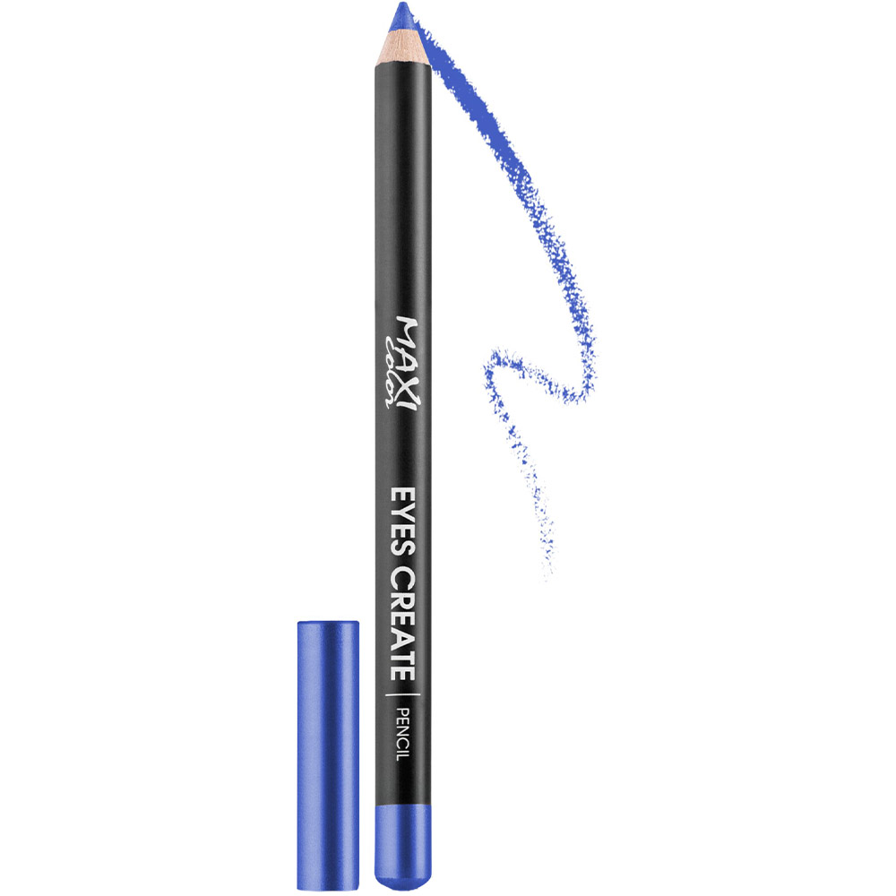 Олівець для очей Maxi Color Eyes Create №6 Синій 1.1 г - фото 1