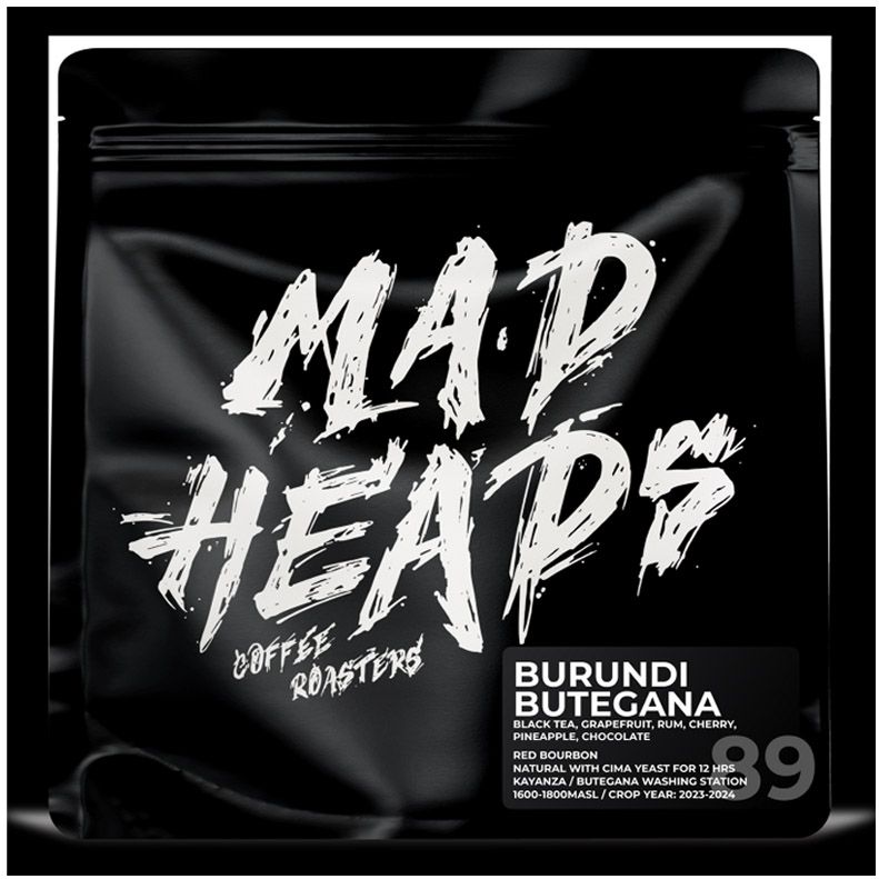 Кофе в зернах Madheads Coffee Roasters Burundi Butegana filter 250 г - фото 1