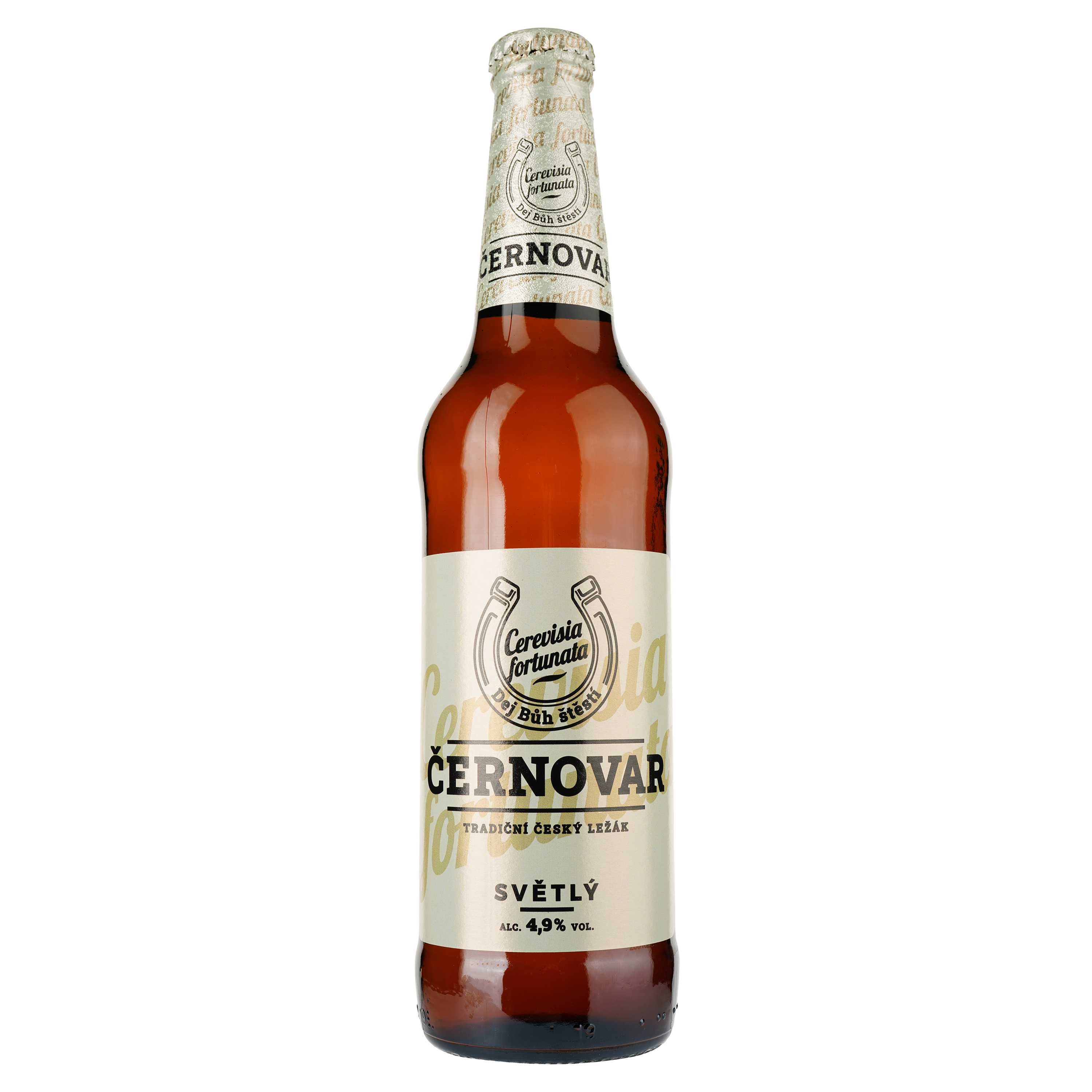 Пиво Cernovar светлое, 4.9%, 0.5 л - фото 1