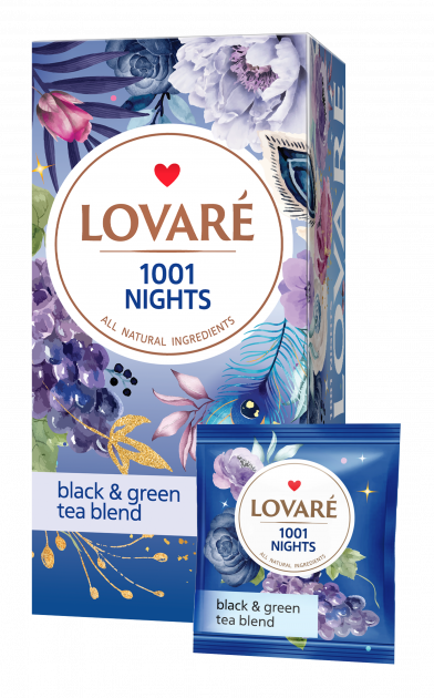 Чай чорний Lovare 1001 ноч, 24х2 г (659004) - фото 1