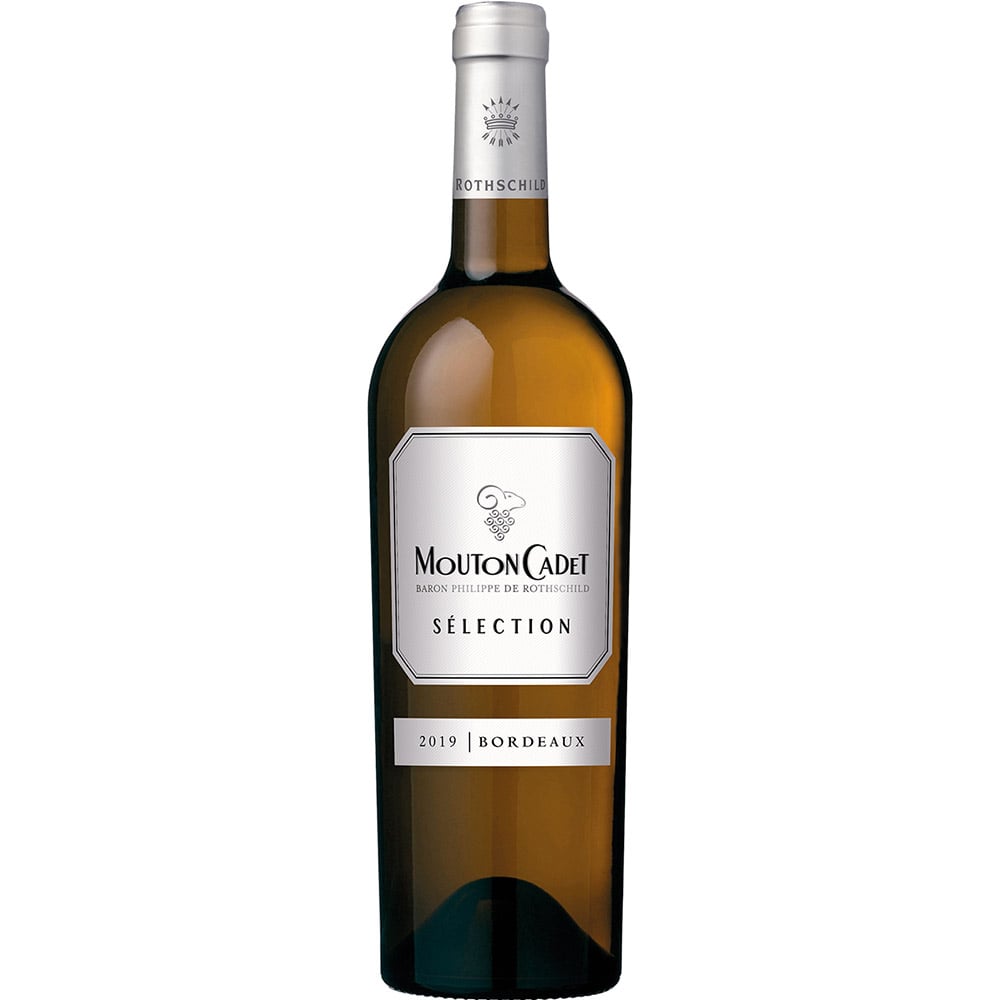 Вино Baron Philippe de Rothschild Selection Mouton Cadet Bordeaux Blanc, белое, сухое, 0,75 л - фото 1