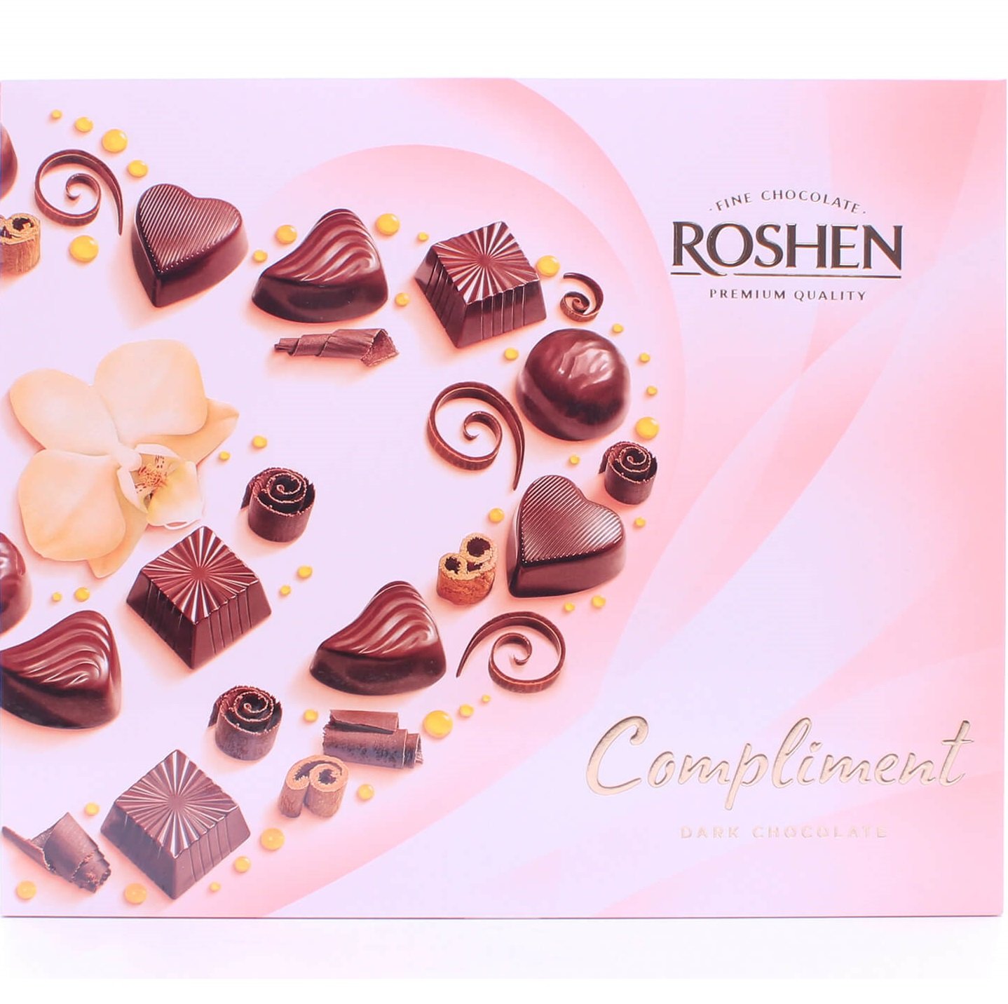 Цукерки Roshen Compliment шоколадні, 145 г (781665) - фото 1