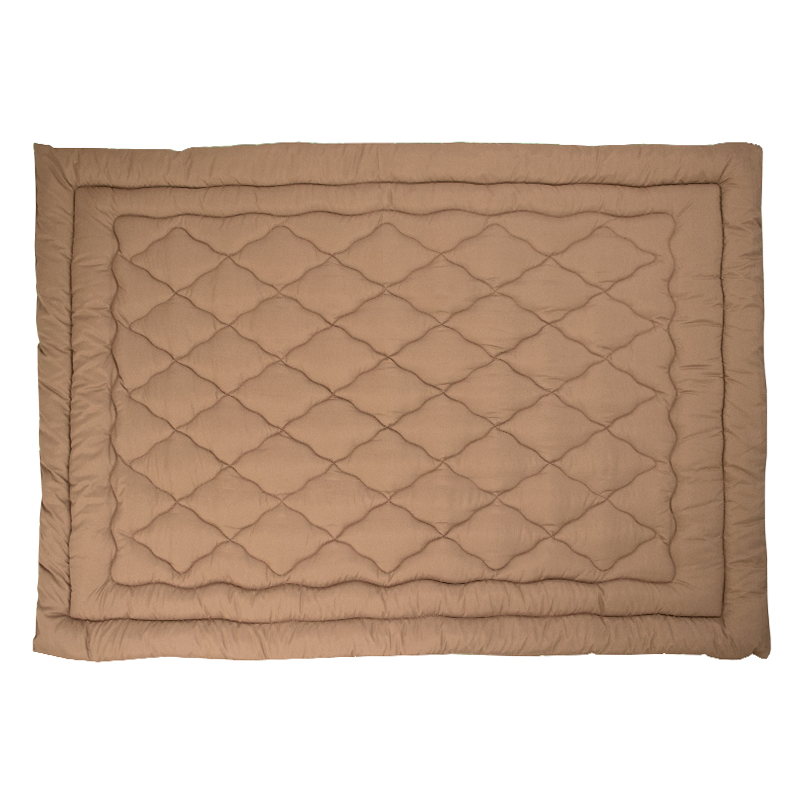 Одеяло шерстяное Руно, полуторный, 205х140 см, коричневый (321.52ШУ_Brown) - фото 3