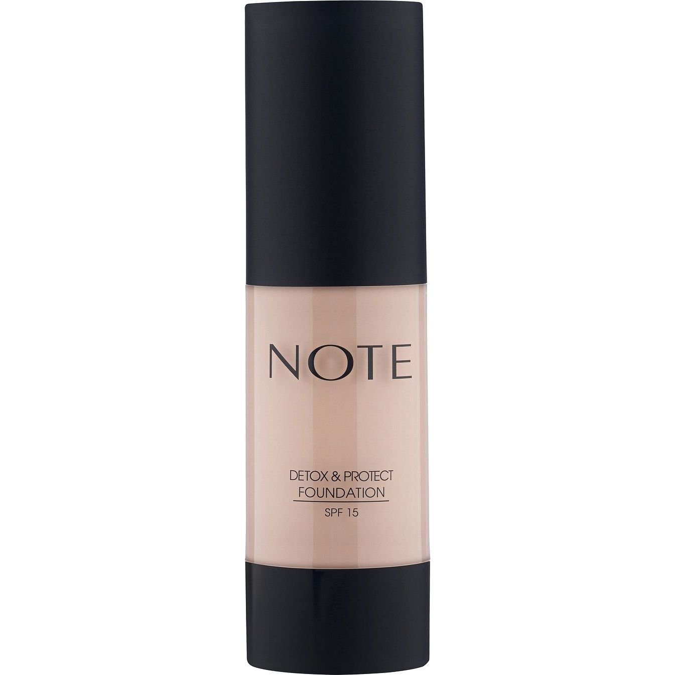 Тональна основа Note Cosmetique Detox And Protect Foundation відтінок 103 (Pale Almond) 30 мл - фото 1