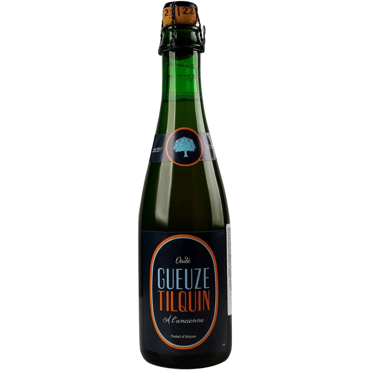 Пиво Gueuzerie Tilquin Oude Gueuze светлое 7% 0.375 л - фото 1