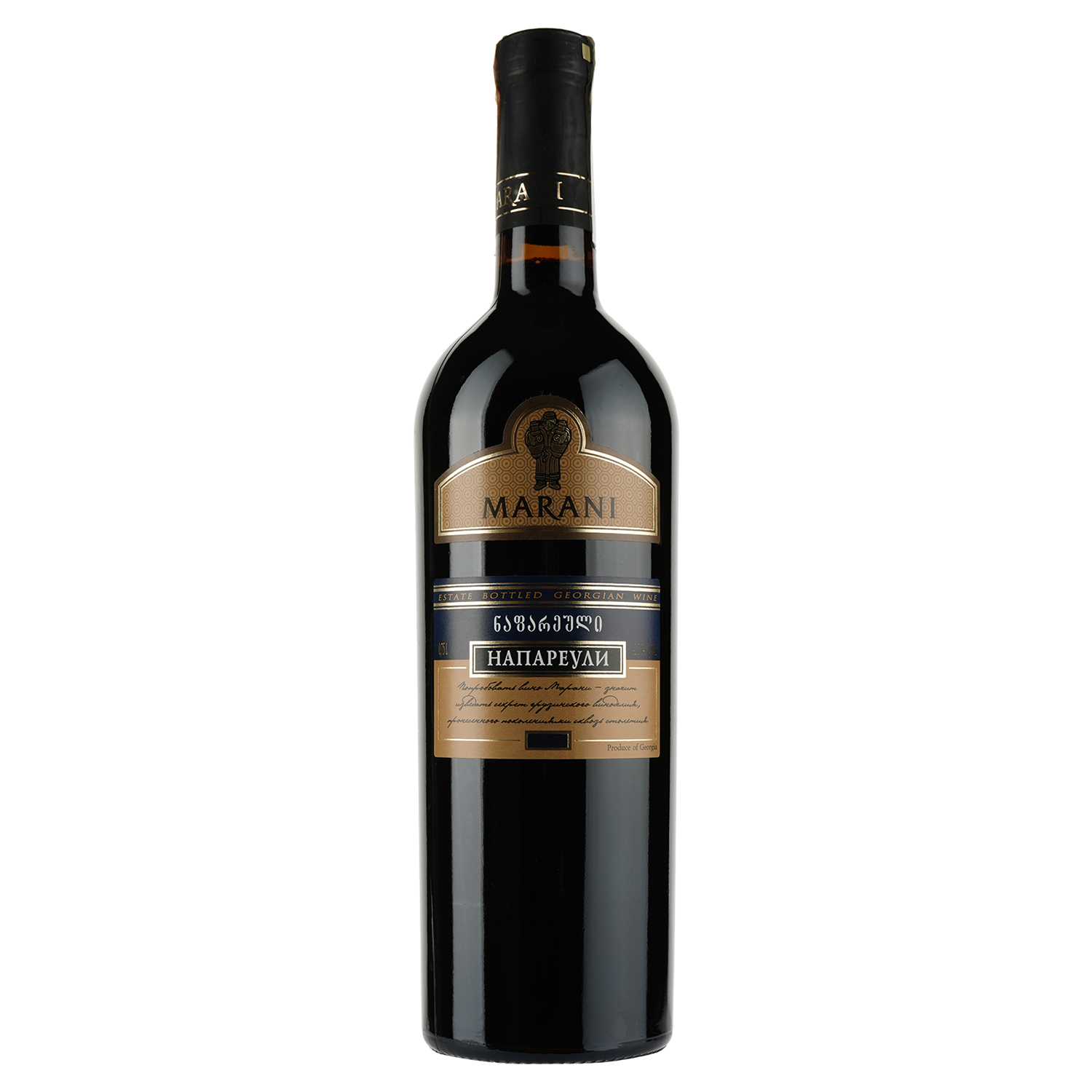 Вино Marani Напареули, красное, сухое, 14%, 0,75 л (17045) - фото 1