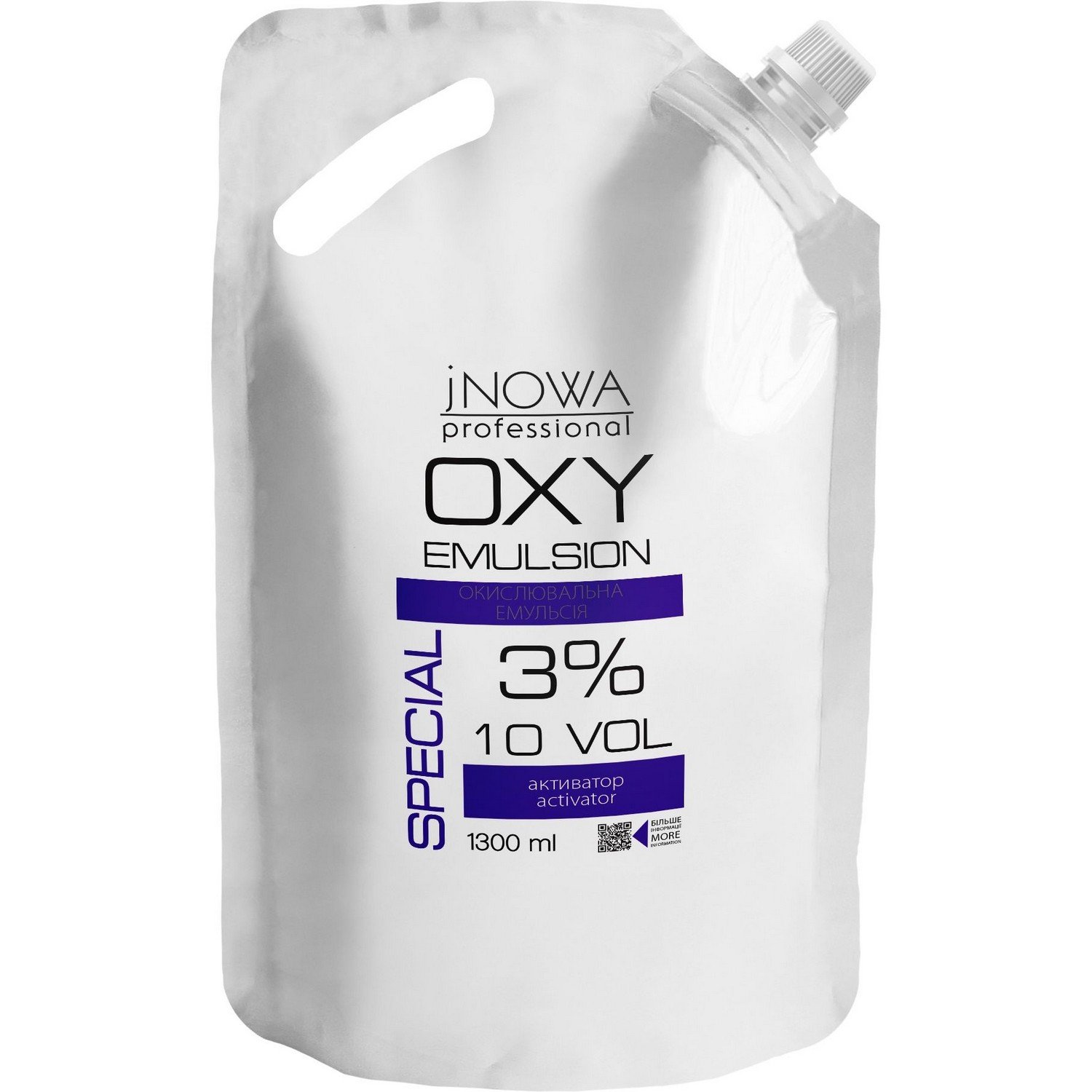 Окислительная эмульсия jNOWA Professional Special OXY 3%, 10 vol, 1300 мл - фото 1