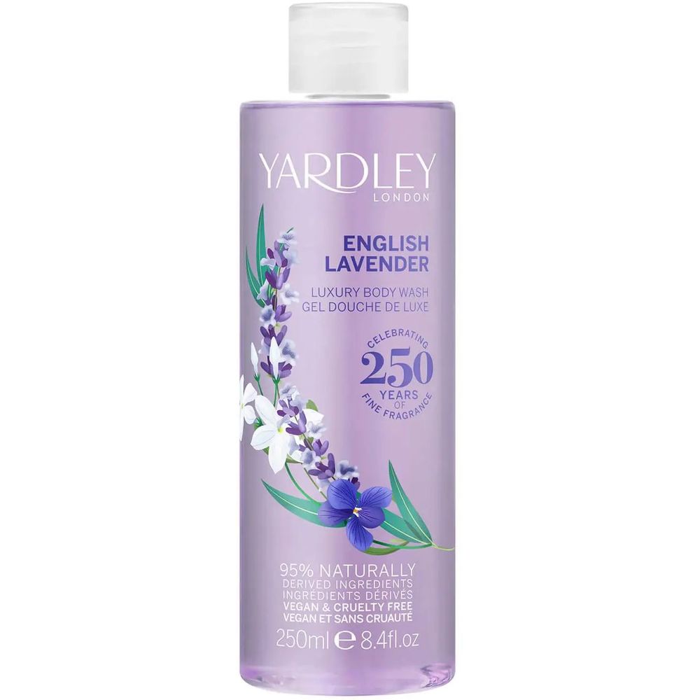 Гель для душа Yardley London English Lavender Luxury Body Wash, 250 мл - фото 1