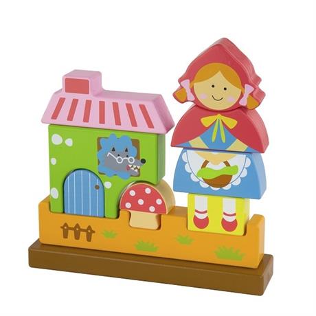 Магнитная деревянная игрушка Viga Toys Красная Шапочка (50075) - фото 1