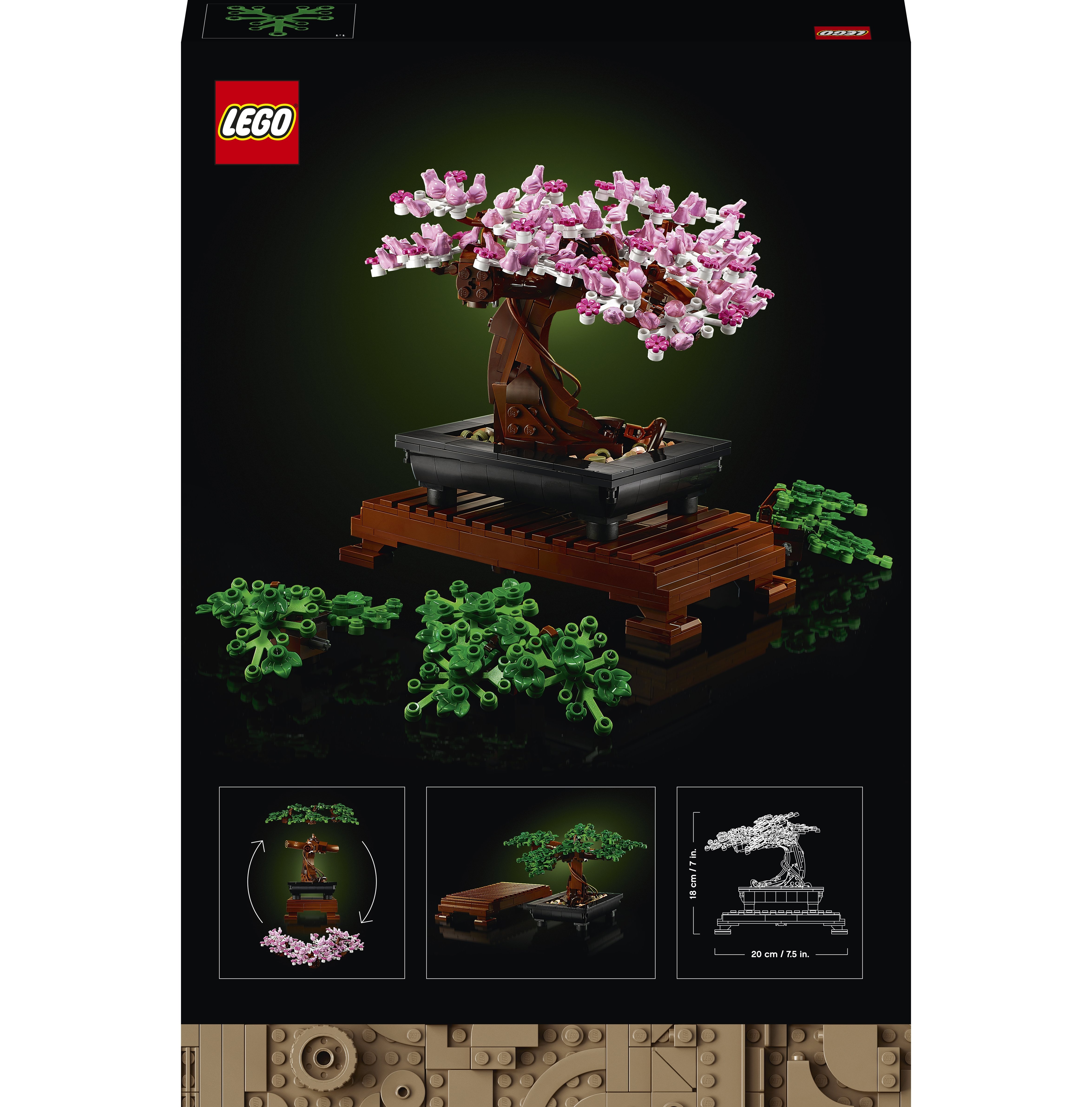 Конструктор LEGO Icons Expert Дерево Бонсай, 878 деталей (10281) - фото 2