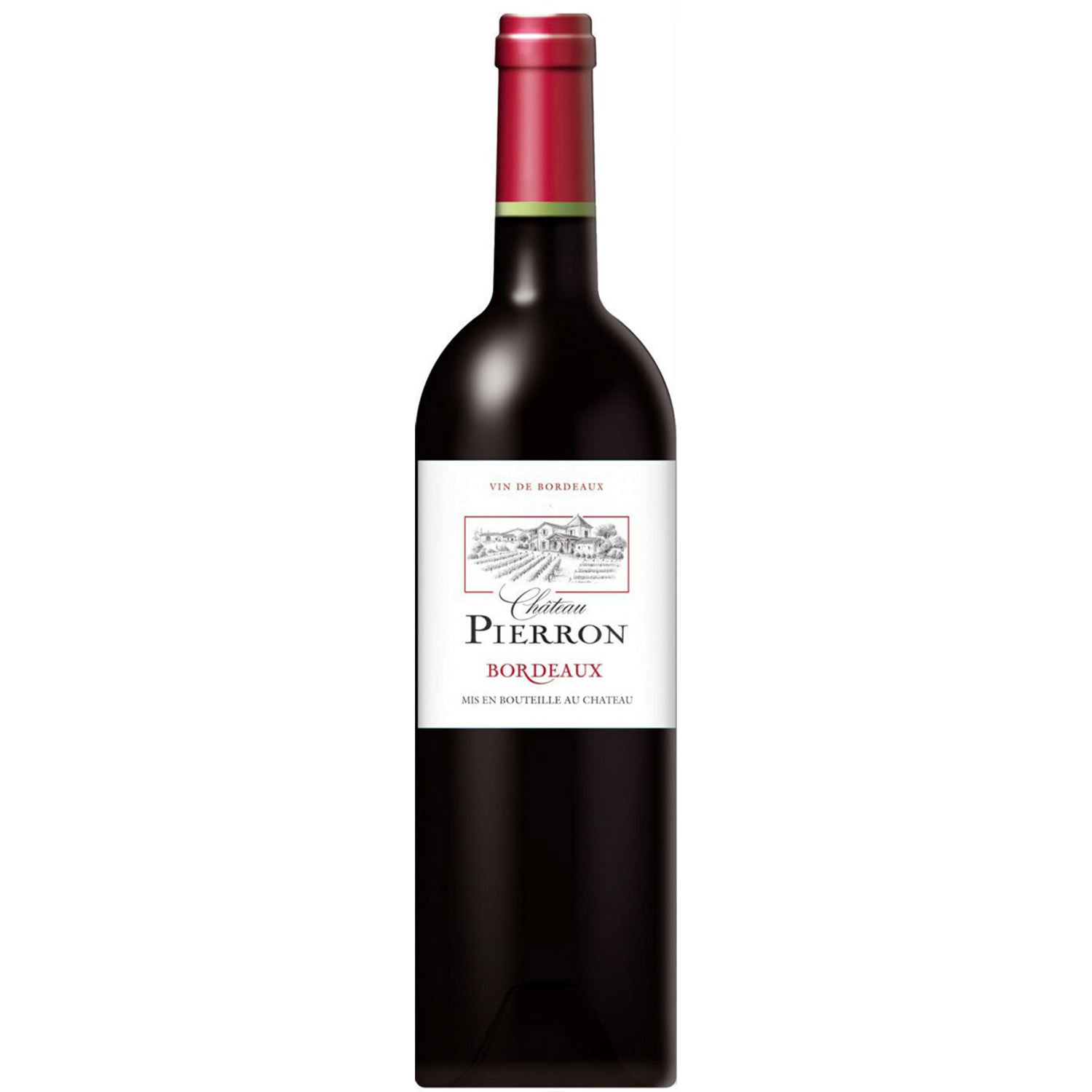 Вино Chateau Pierron Bordeaux AOC червоне сухе 0.75 л - фото 1
