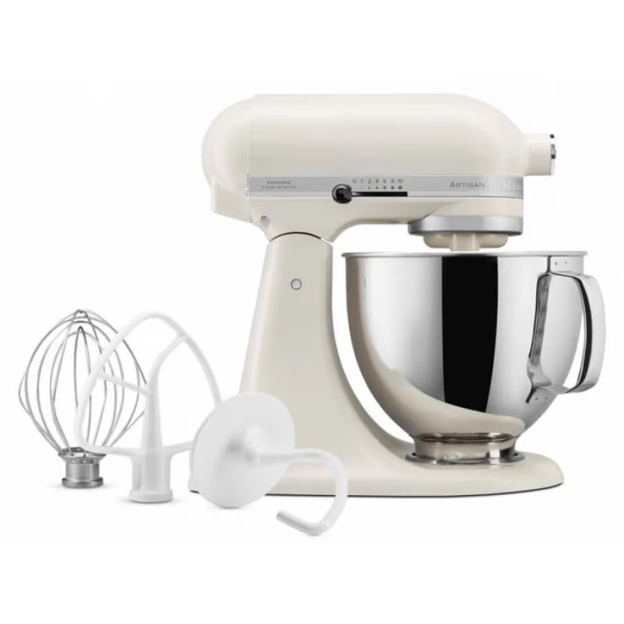 Планетарний міксер KitchenAid Artisan 4.8 л білий (5KSM125EPL) - фото 3