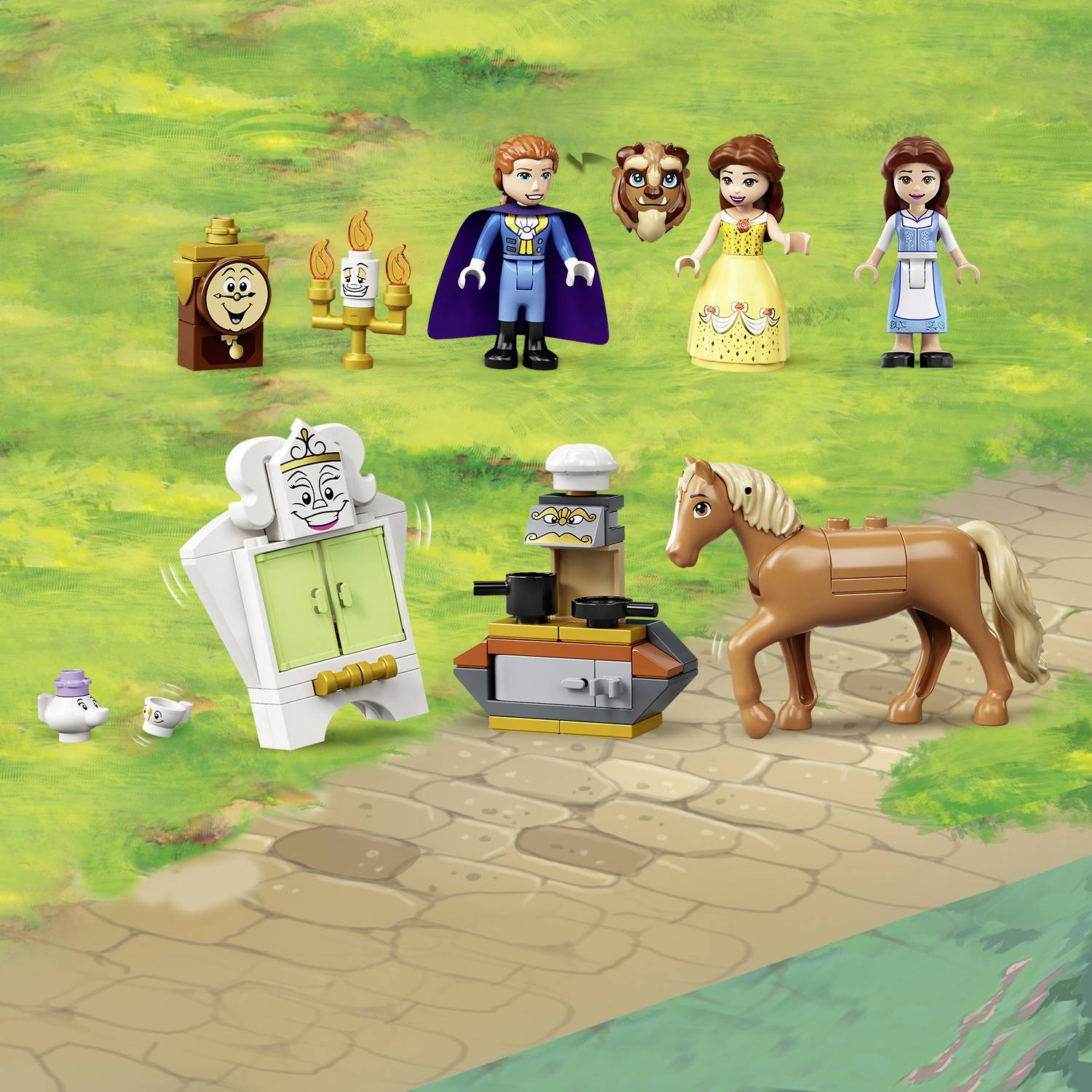 Конструктор LEGO Disney Princess Замок Белль і Чудовиська, 505 деталей (43196) - фото 8