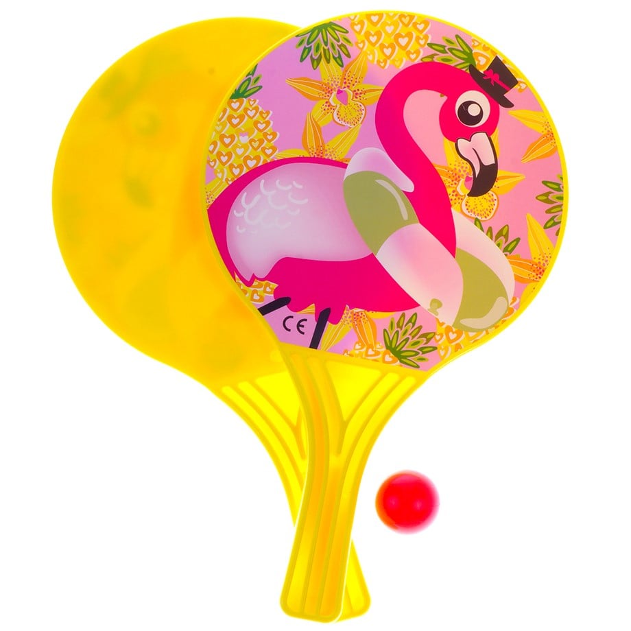 Набор Offtop Ракетка Мяч АсD-1, фламинго (864489) - фото 1