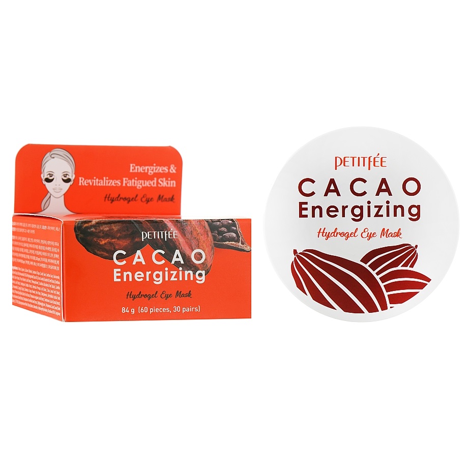 Гідрогелеві патчі для очей Petitfee Cacao Energizing Hydrogel Eye Mask Какао, 60 шт. - фото 2