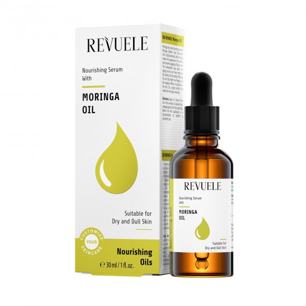 Сироватка для обличчя Revuele Nourishing Serum Moringa Oil з олією моринги, 30 мл - фото 1
