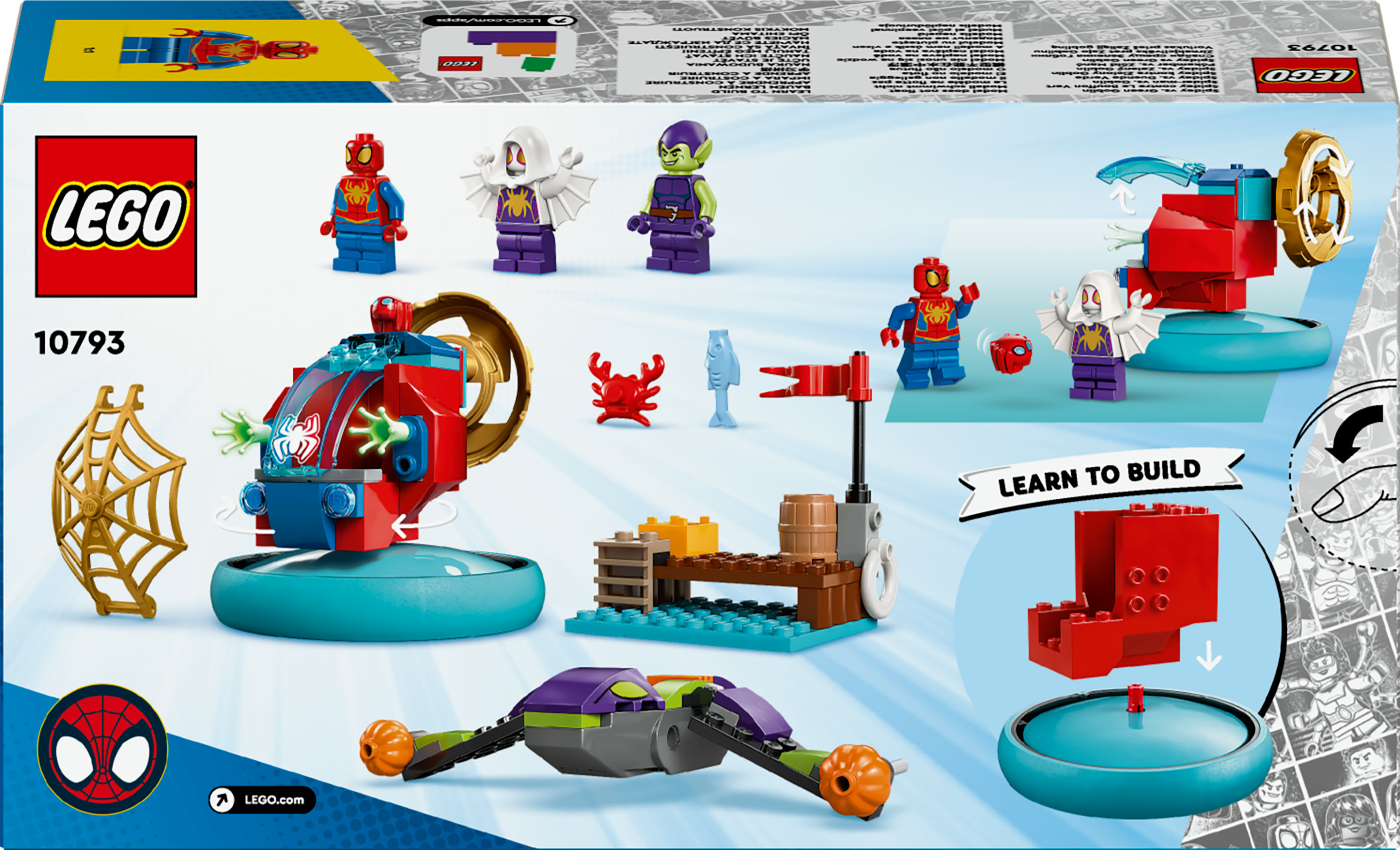 Конструктор LEGO Spidey Павук проти Зеленого гобліна 84 деталі (10793) - фото 9