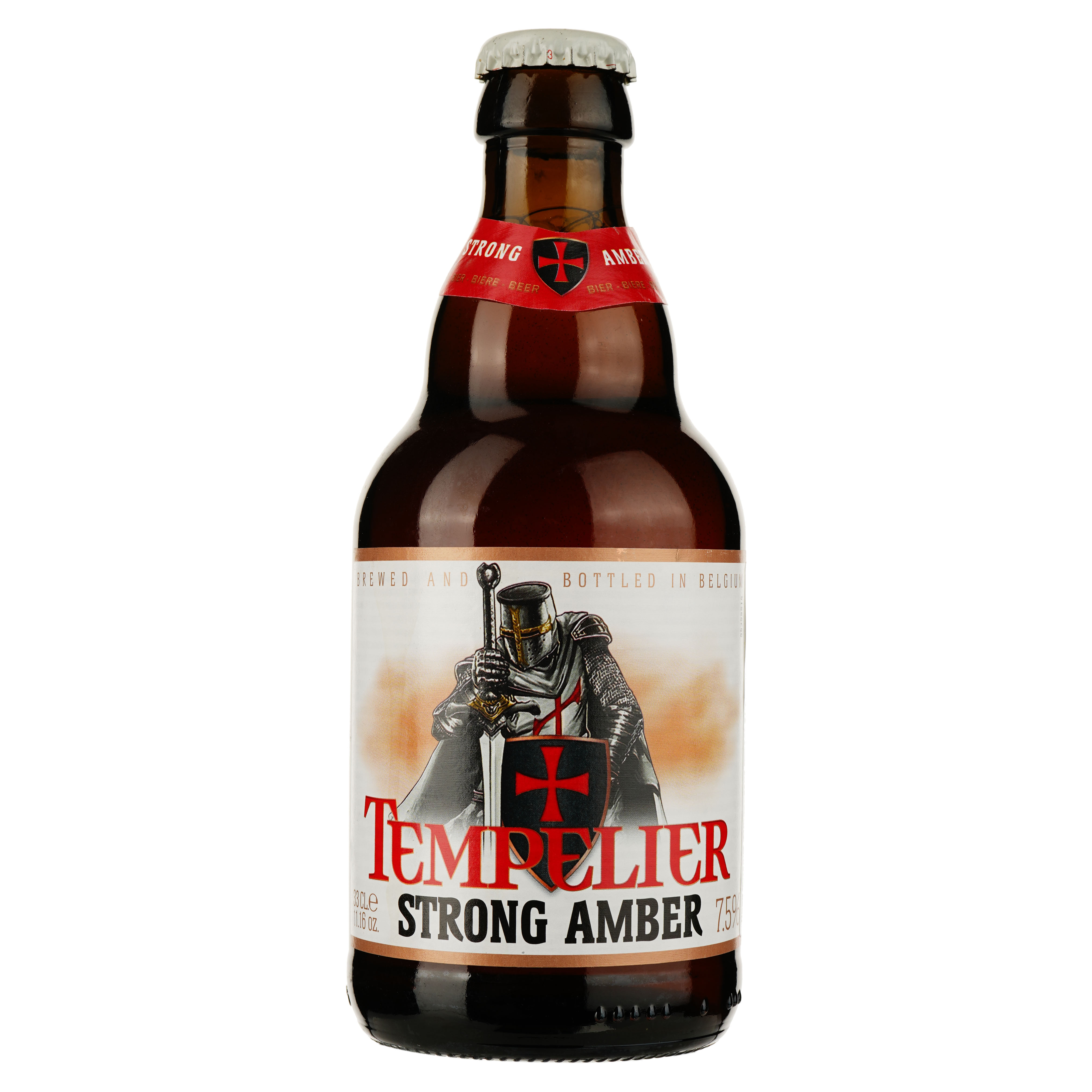 Пиво Corsendonk Tempelier полутемное нефильтрованное 7.5% 0.33 л (450166) - фото 1