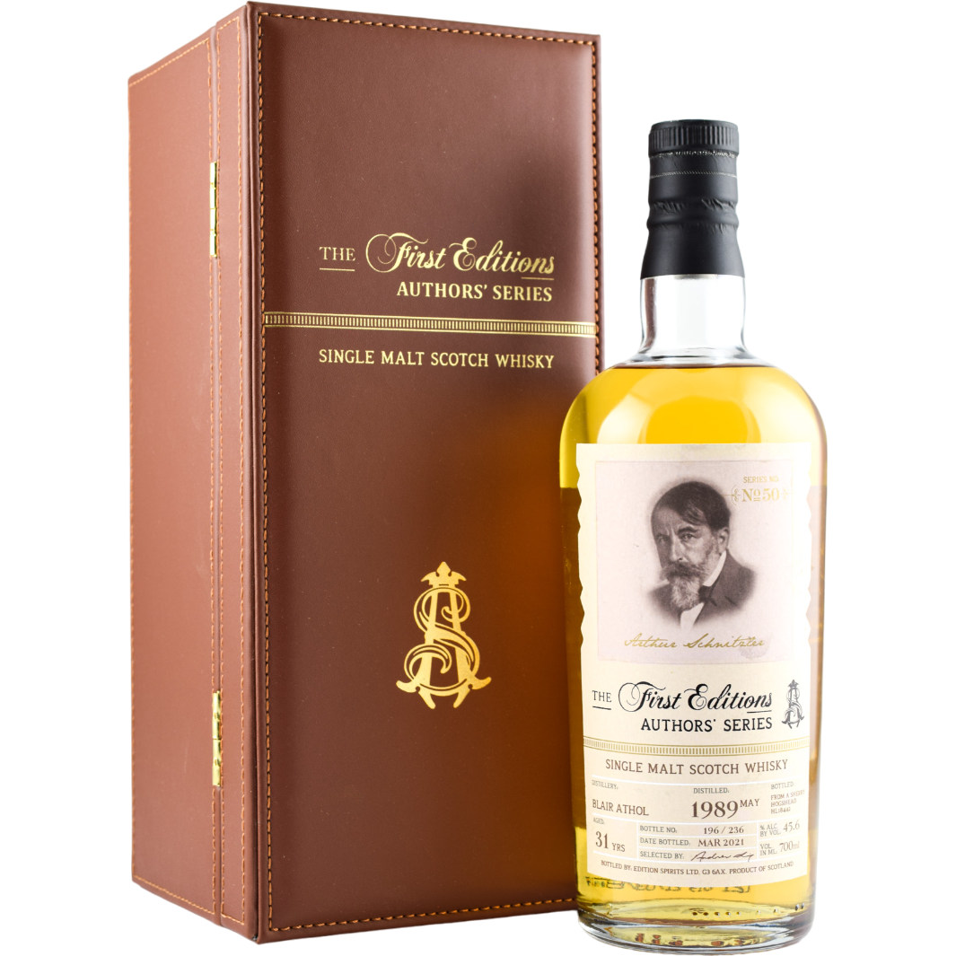 Виски Blair Athol 31 Years Old - First Edition Author's Series Artur Schnitzler 45.6% 0.7 л в подарочной коробке - фото 1