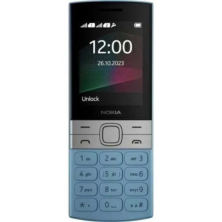 Мобільний телефон Nokia 150 Dual Sim 2023 Blue (UA UCRF) - фото 1