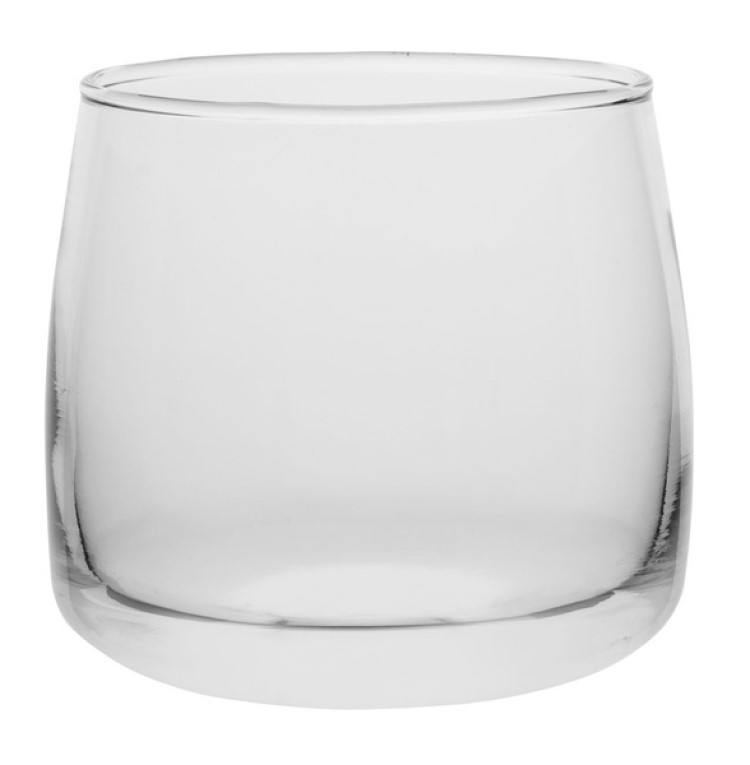 Ваза Trend Glass Runa, скло, 9 см, прозора (38431) - фото 1