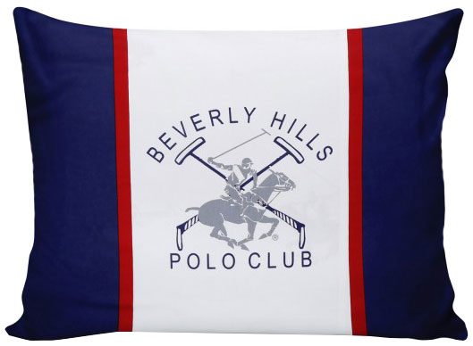 Наволочки Beverly Hills Polo Club BHPC 001 Dark Blue, 70х50 см, синий, 2 шт. (2000022202428) - фото 1