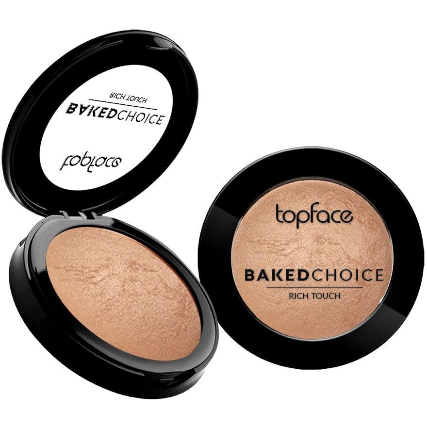 Рум'яна запечені TopFace Baked Choice Rich Touch Baked Blush On PT703 відтінок 02, 5 г - фото 1