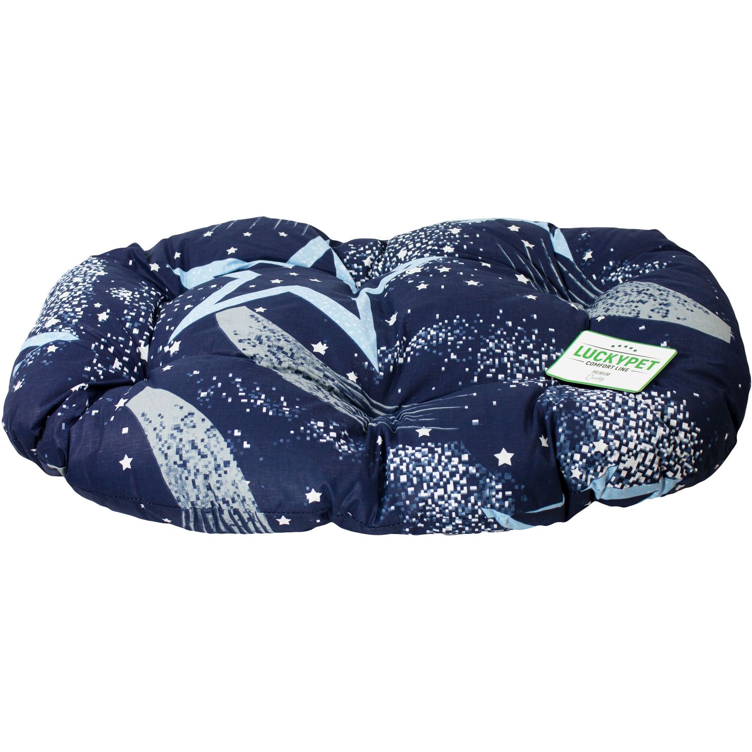 Лежак-подушка Lusky Pet Дрьома №1 зірка, блакитна, 45х60 см - фото 2