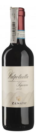 Вино Zenato Valpolicella Superiore 2018, красное, полусухое, 13,5%, 0,375 л - фото 1