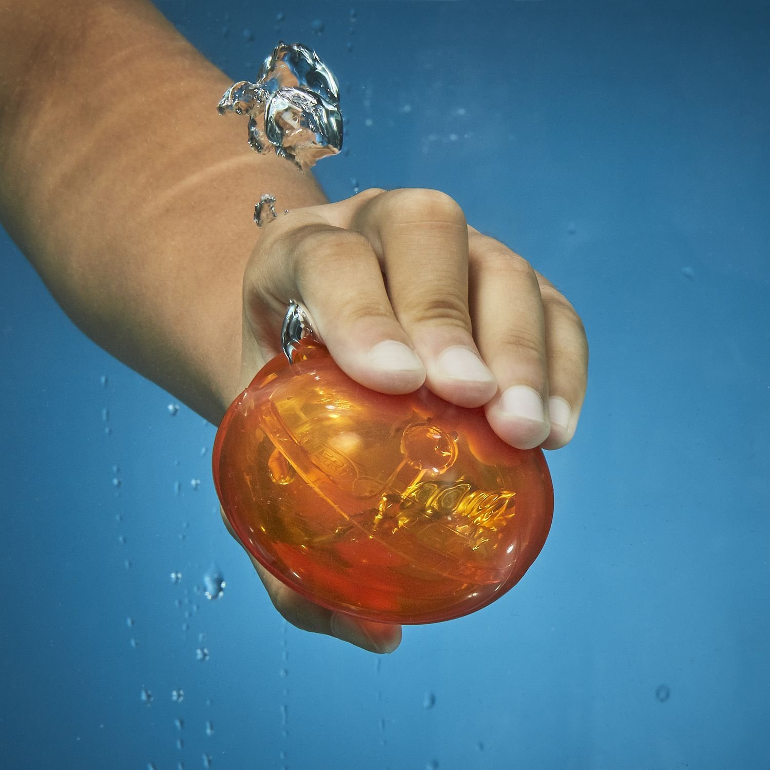 Водяные бомбочки Hasbro Nerf Super Soaker Hydro Balls 3-Pack, оранжевые, 3 шт. (F6392) - фото 5