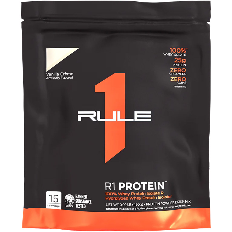 Протеин Rule 1 R1 Protein Ванильный крем 450 г - фото 1