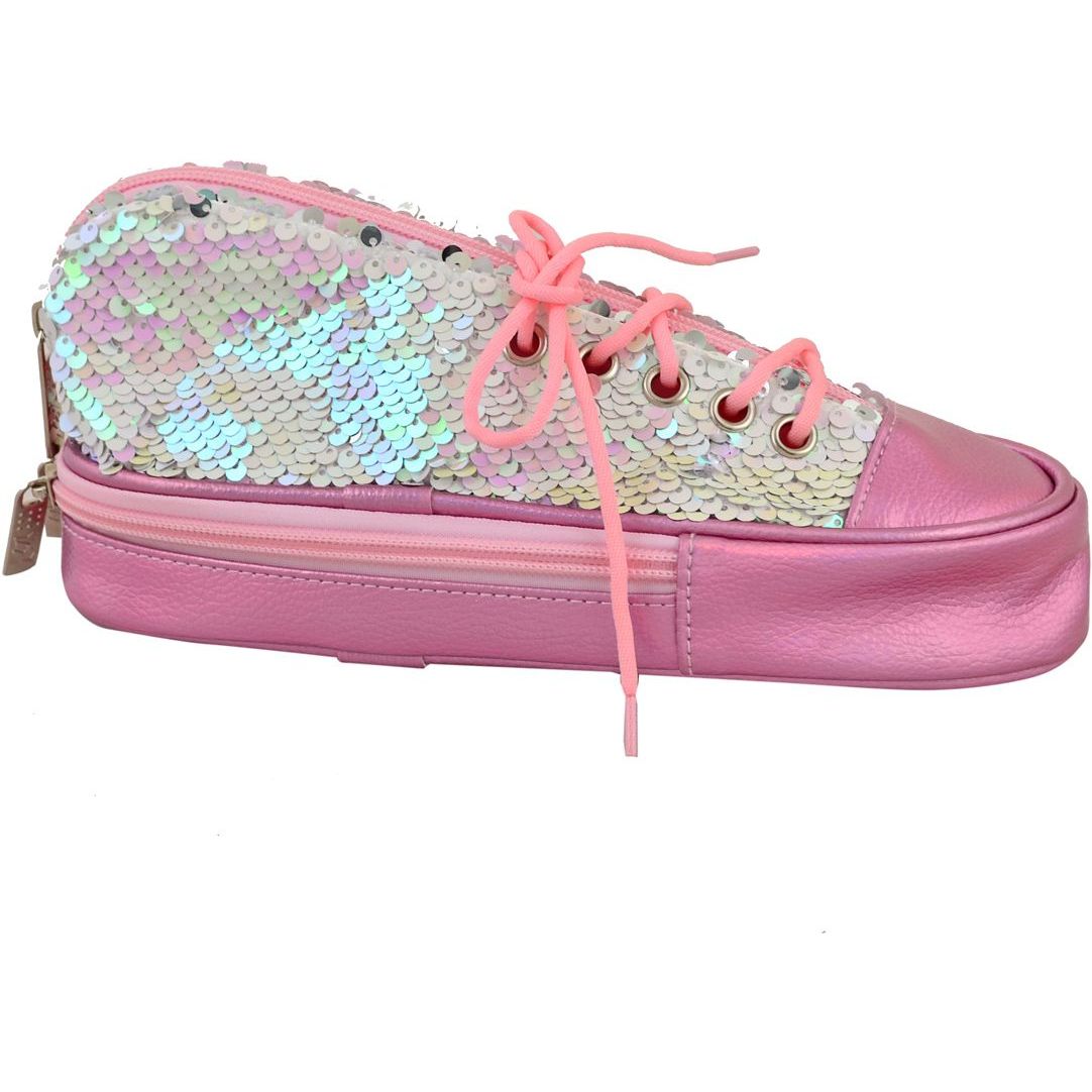 Пенал м'який Yes TP-24 Sneakers Pink, 10х24х9 см, рожевий (532723) - фото 4