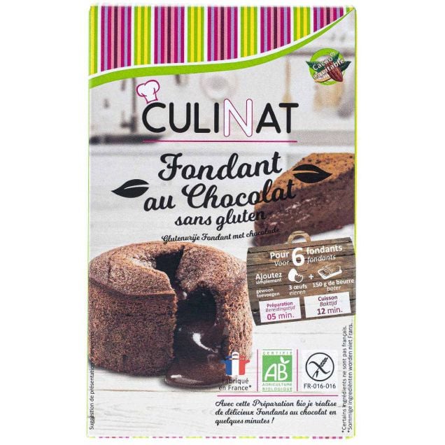 Смесь Culinat для шоколадного фондана органическая 250 г - фото 1