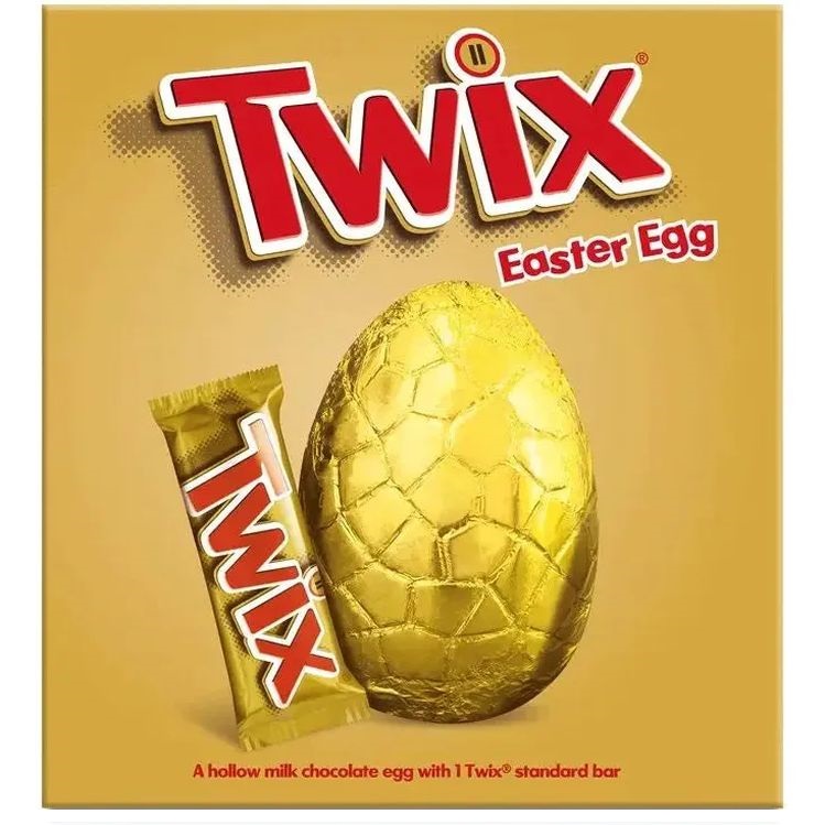 Шоколадне яйце Twix Large Easter Egg 200 г - фото 1