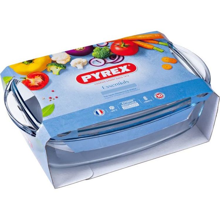 Каструля Pyrex Essentials, з кришкою, 4,3 л + 2,2 л (466A000/7643) - фото 1