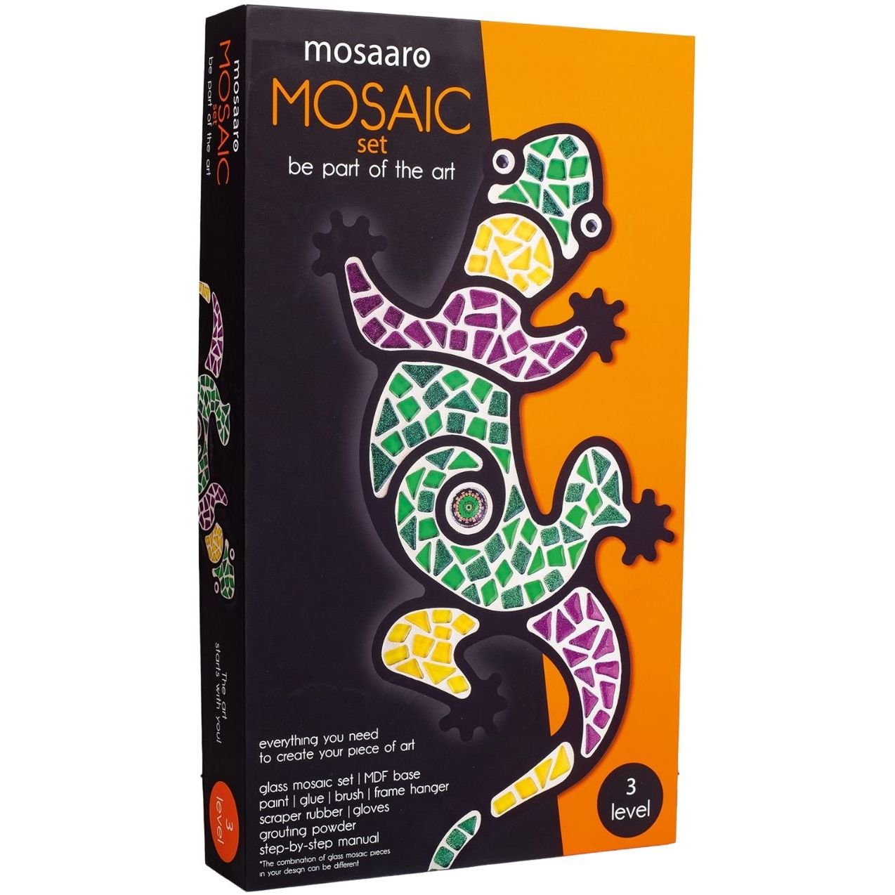 Скляна мозаїка Mosaaro Ящірка (MA2004) - фото 1