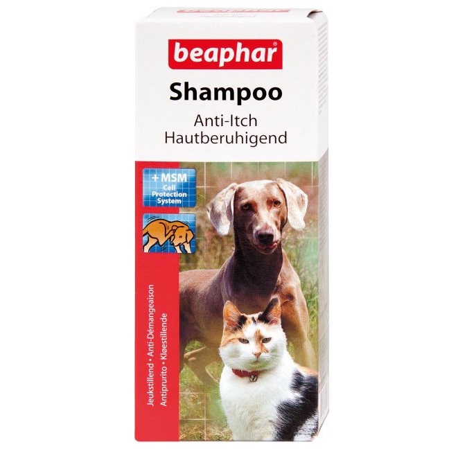 Шампунь Beaphar Shampoo Anti-Itch проти свербежу для котів і собак, 200 мл (15292) - фото 1