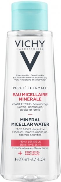 Міцелярна вода Vichy Purete Thermale, для чутливої шкіри, 200 мл - фото 2