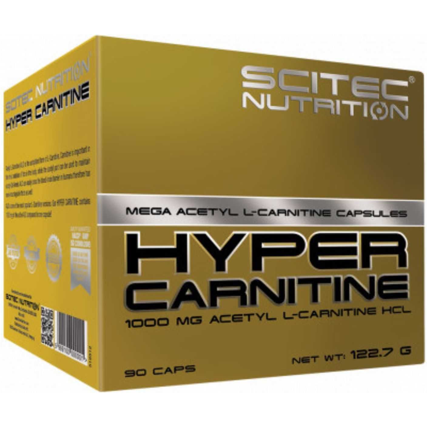 Карнитин Scitec Nutrition Hyper Carnitine 120 капсул - фото 1