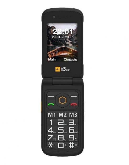 Смартфон AGM M8 Flip Black (Global) - фото 2