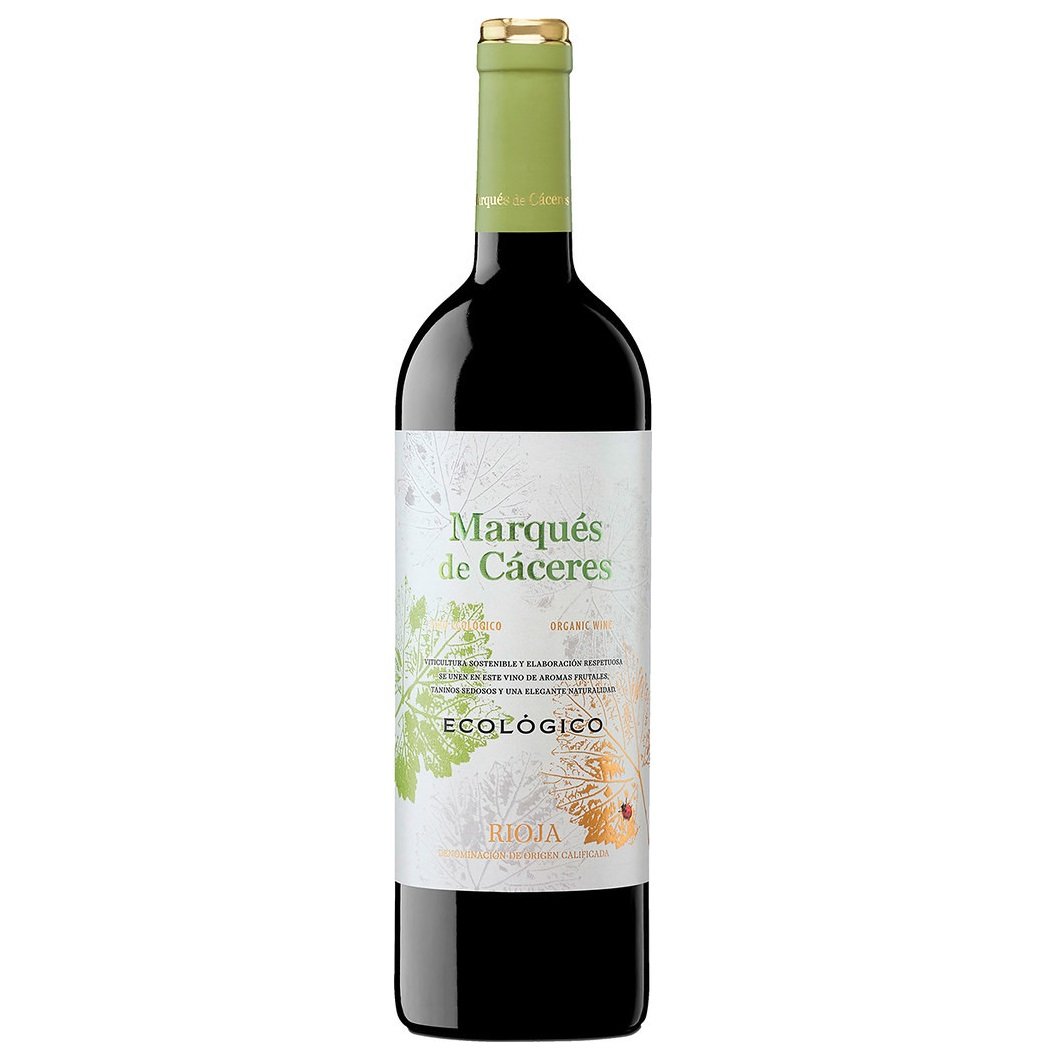 Вино Marques De Caceres Tinto Ecologico, червоне, сухе, 13,5%, 0,75 л (8000019820777) - фото 1