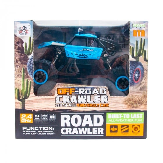 Машинка на радиоуправлении Sulong Toys Off-Road Crawler Super Sport 1:18 синий (SL-001RHB) - фото 8