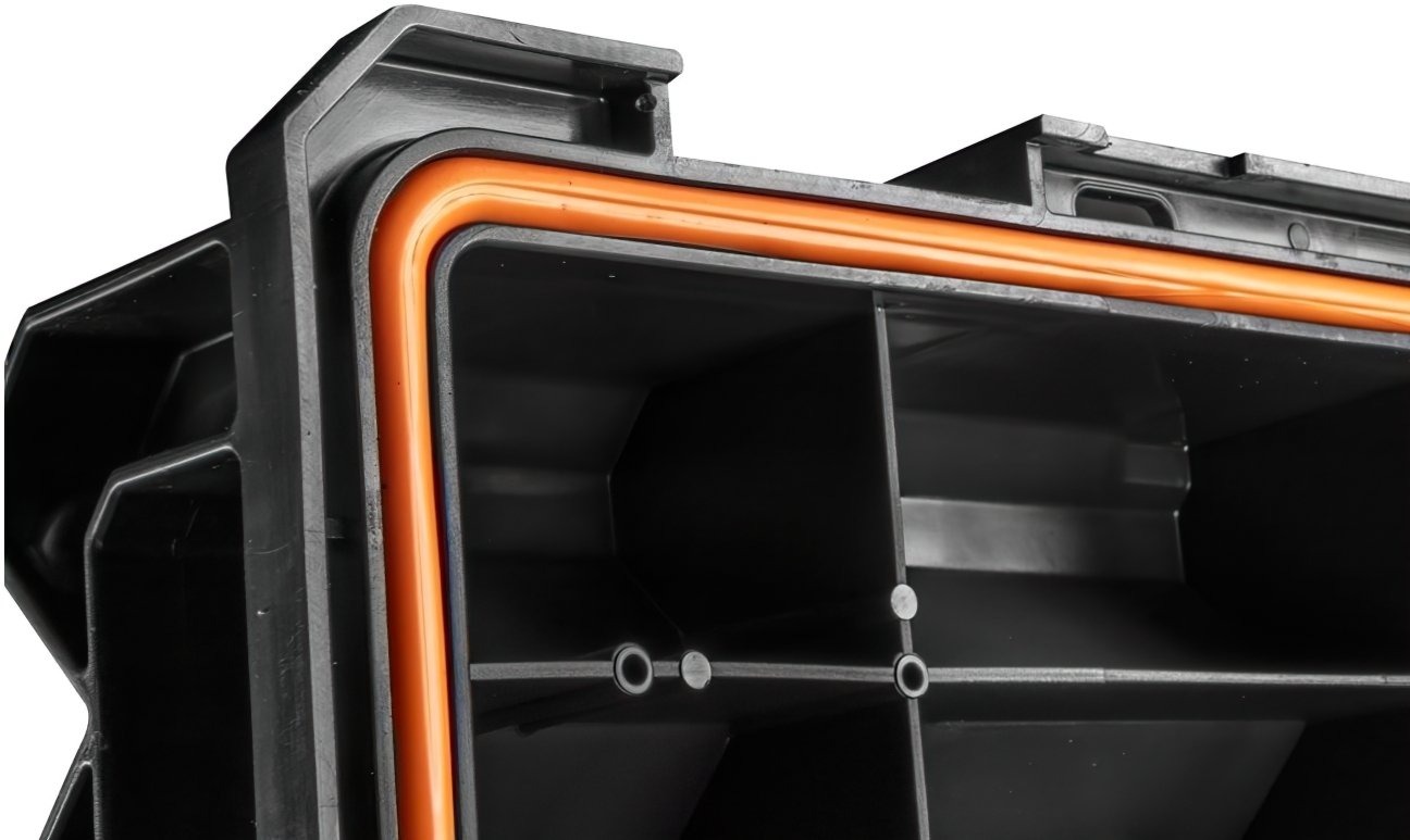 Модульний ящик для инструментов Neo Tools открытый 2 съемные перегородки с резиновыми захватами (84-267) - фото 3