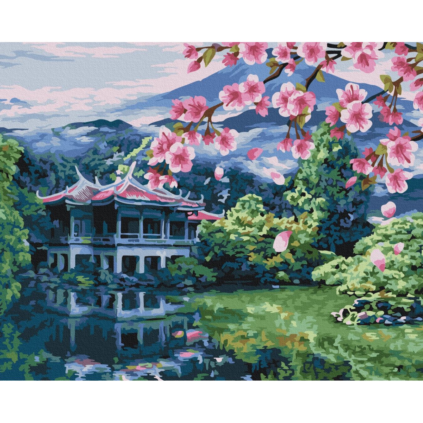 Картина по номерам Дыхание Японии Brushme 40x50 см разноцветная 000221474 - фото 1