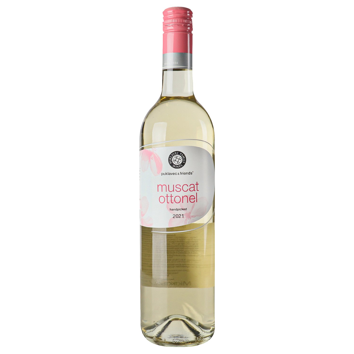 Вино Puklavec&Friends Muscat Ottonel white, 9%, 0,75 л (856503) - фото 1