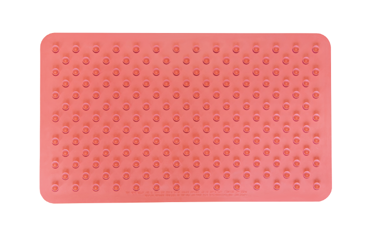 Дитячий гумовий килимок у ванну KinderenOK, розмір М, кораловий (71116) - фото 2